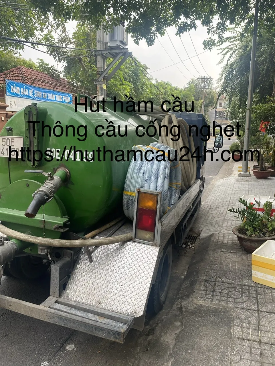 Quy trình hút hầm cầu diễn ra như thế nào?