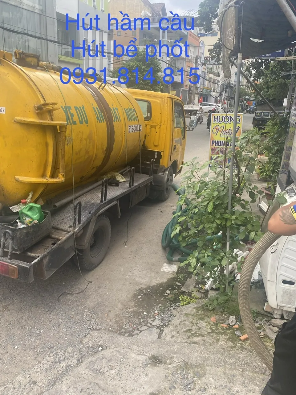 Liên hệ hút hầm cầu Xã Bà Điểm, huyện Hóc Môn