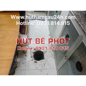 Hút bể phốt huyện bình chánh