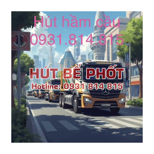 Hút bể phốt quận 3