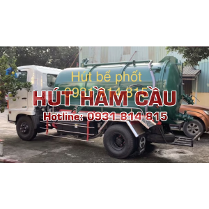 Hút hầm cầu phường Cầu Ông Lãnh