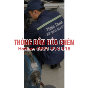 Thông bồn rửa chén quận bình thạnh