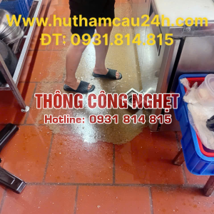 Thông cống nghẹt phường Bình Tây