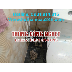 Thông cống nghẹt phường Bình Thới