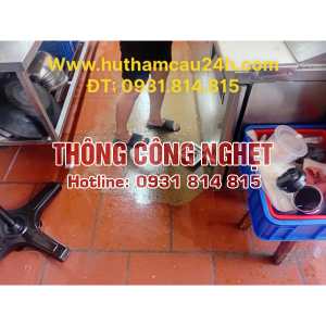Thông cống nghẹt phường Diên Hồng
