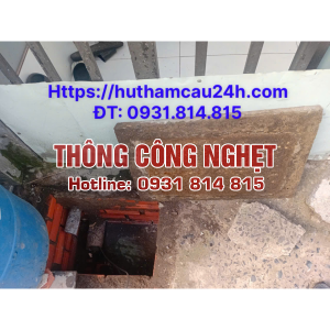 Thông cống nghẹt phường Hòa Bình