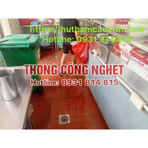 Thông cống nghẹt phường Minh Phụng
