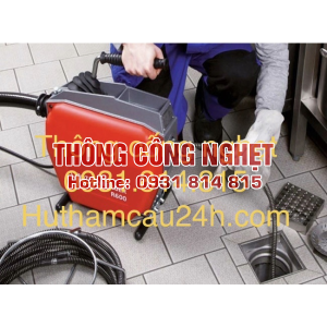 Thông cống nghẹt phường Phú Thọ